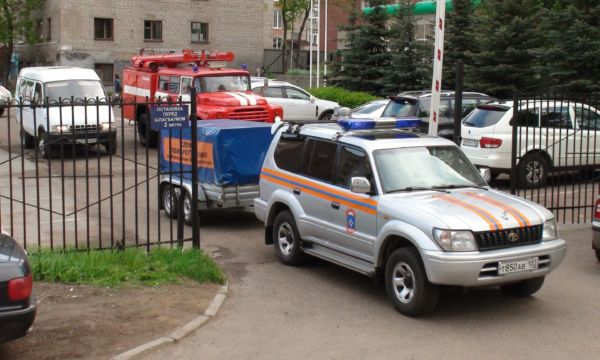 Выезд ХРЛ в составе оперативной группы ГУ МЧС России по РБ на ЧС